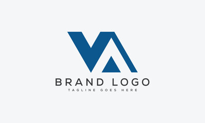 letter VA logo design vector template design for brand