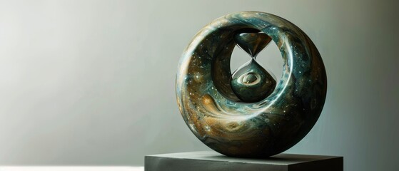 Galactic Harmony: A Stunning Sculpture Capturing the Essence of the Universe’s Beauty
