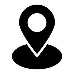 Location pin icon. Map pin place marker. Location icon. Map marker pointer icon set. GPS location symbol collection.