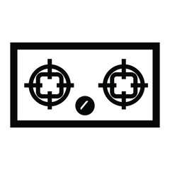 stove icon vector