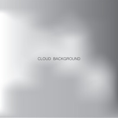 cloud background Vector icon illustration design template