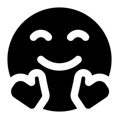 hug icon for illustration
