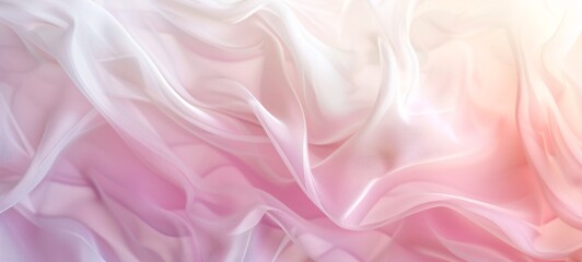 Obraz premium Pink Fashion Wave A Monthly Celebration of Style and Creativity Generative AI