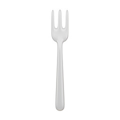 Fork plastic 3D icon isolated on transparent background, 3D render, Fast food 3d icon.