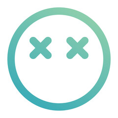 Fototapeta premium dead icon for illustration