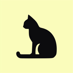 cat logo vector