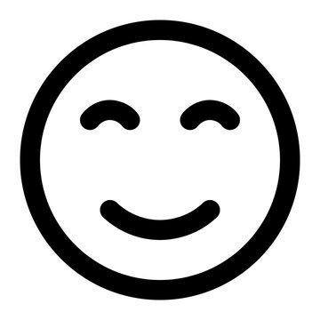 Naklejki happy icon for illustration