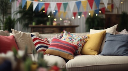 Festive home decorating ideas for patriotic 4th of july independence day celebration