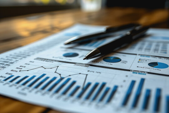 Financial graphs, analysis data, isolated presentation, studio lighting, minimalist style.Financial graphs, analysis data, isolated presentation, studio lighting, minimalist style.
