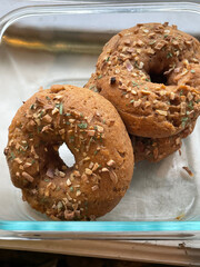 Small Homemade Bagels