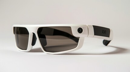 White Sunglasses on White Table