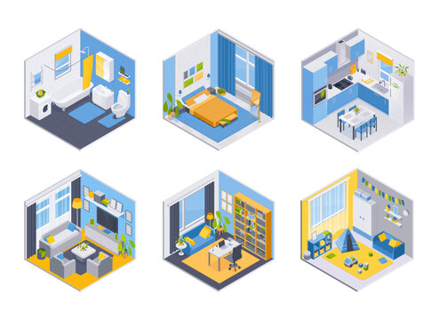 isometric room original set