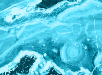 Lagoon Blue Abstract Creative Background Design