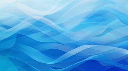 Obraz premium Abstract Blue Background. Minimalist Design Concept.