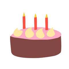 Birthday cake vector collection