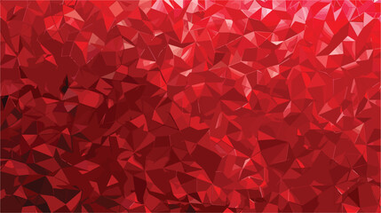 Red Polygonal Mosaic Background Creative Design Templa