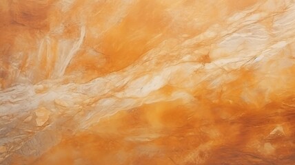 Orange Abstract Marble Landscape
