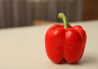 Close up red bell pepper - 773997855