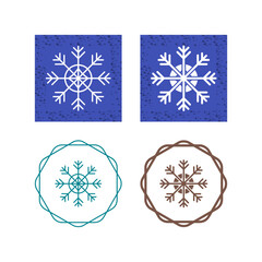 Snowflake Vector Icon