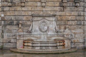 Angels Fountain or Porta do Olival Fountain - Porto, Portugal