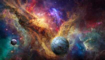 background with space