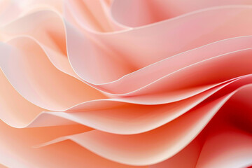 Abstract Pink and White Waves Background Texture