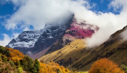 landscape with clouds