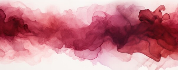 Maroon watercolor abstract background