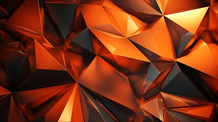 Neutral Palette: Orange Background Wall Design