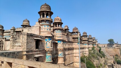 Fototapeta premium Tumb| Fort | Gwalior Fort | India | 