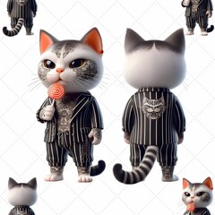 Fototapeta premium cat and mouse