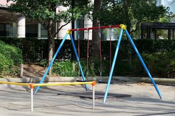 公園に設置されているブランコ