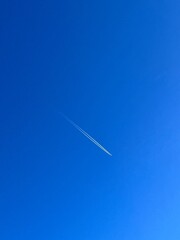 airplane in the sky - obrazy, fototapety, plakaty