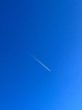 airplane in the sky