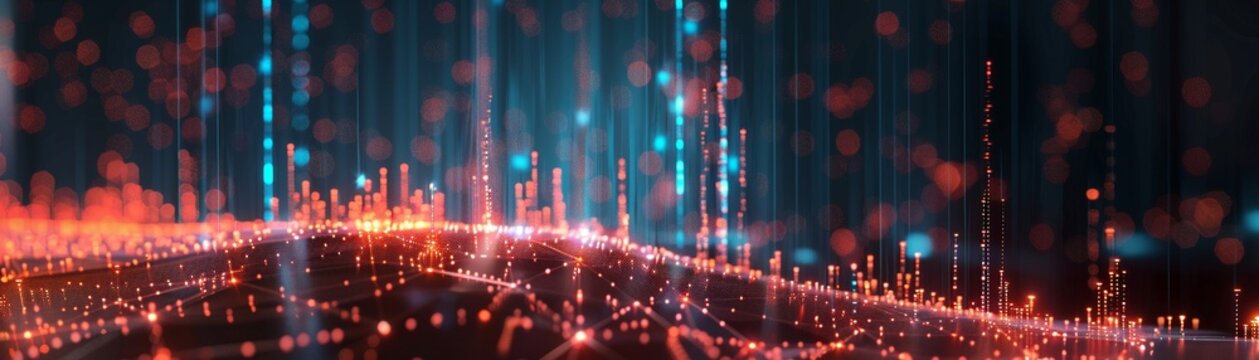 icon scatter plot with cute creatures interacting on a solid background icon ransomware
