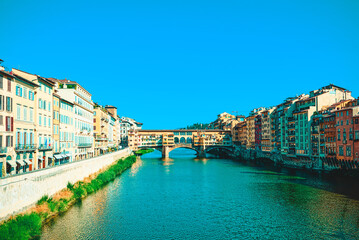 Beautiful Italian Florence .
