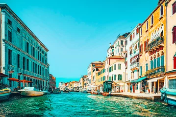 Papier Peint photo Lavable Gondoles Venice-amazing, unique and beautiful place on earth.