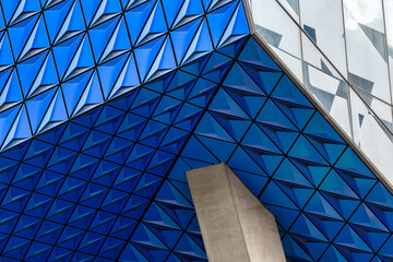 Abstract architectural feature Student Learning Centre in Toronto, Canada