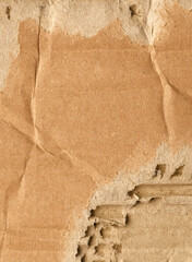 Paper cardboard crumpled texture background - 774039265