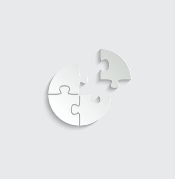 puzzle icon vector puzzle sign 