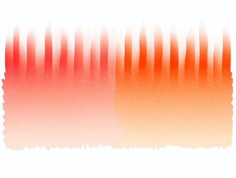 Peach red orange gradient gritty grunge vector brush stroke color halftone pattern