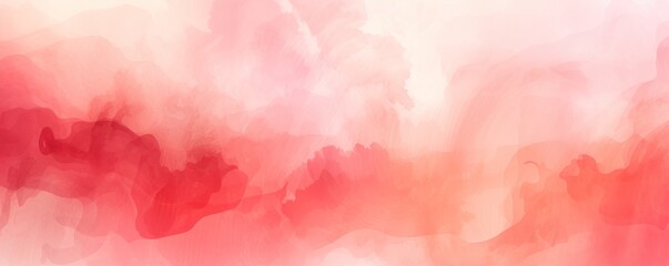 Red light watercolor abstract background