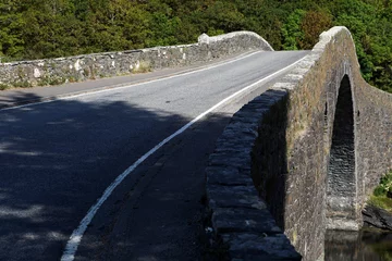 Tissu par mètre Atlantic Ocean Road Atlantic Bridge on the Isle of Seil on the B844 - Argyll and Bute - Scotland - UK