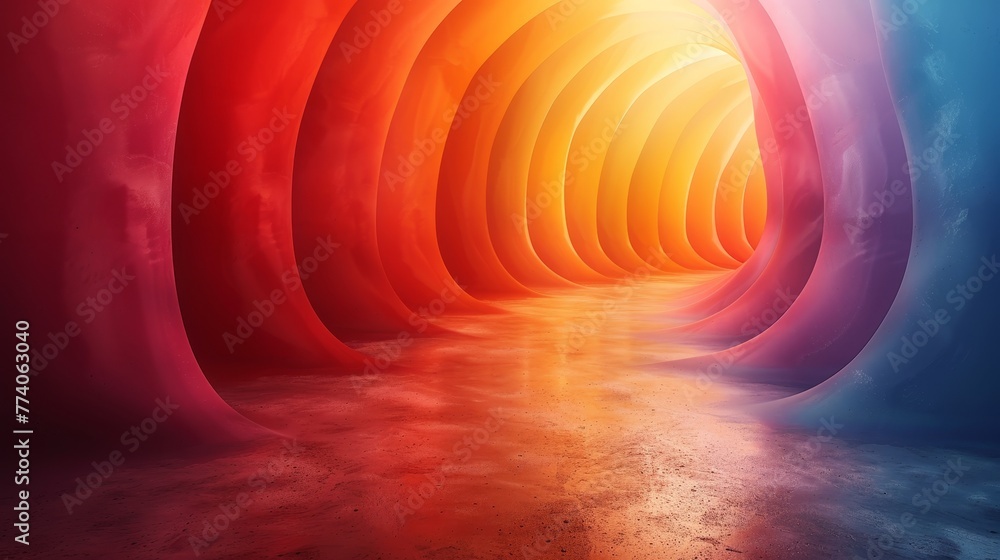 Poster background with colors
