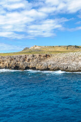 Den Gil bridge in Menorca, Spain.