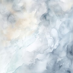 Silver watercolor abstract background