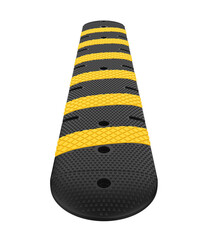 Rubber Speed Bump Isolated - 774067216