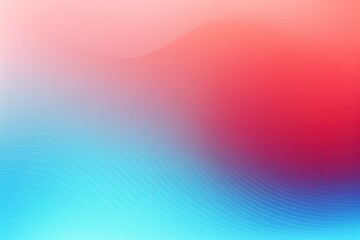 Sky Blue red gradient wave pattern background with noise texture and soft surface gritty halftone art 