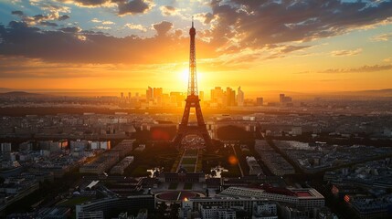Highlight the sustainable aspects of the Paris Olympics, showcasing eco-friendly transportation or...