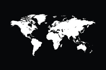 world map vector illustration 